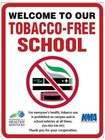 Tobacco Free Schools Free-signage Program Distributes Nearly 12,000 ...